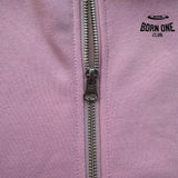 Jaqueta Corteiz Hybrid Knit Alcatraz Rosa
