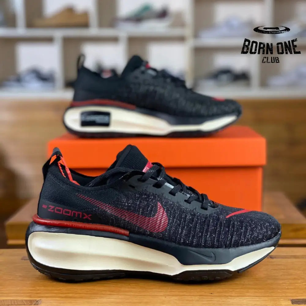 Nike Invincible Run 3 Preto Vermelho