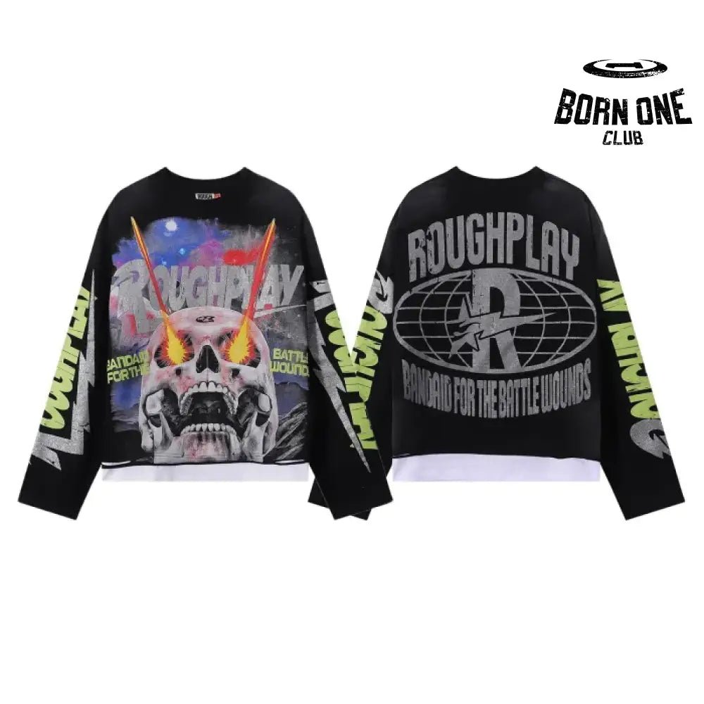 Rough Play Camiseta Manga Longa