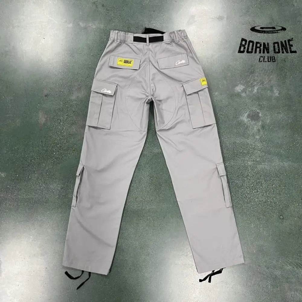 Calça Corteiz Cargo Cinza