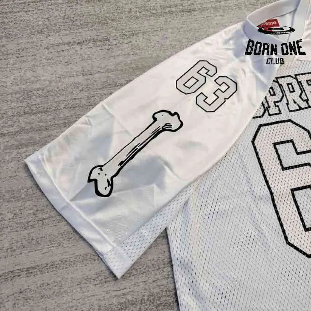 Camiseta Supreme Jersey Bones Football White