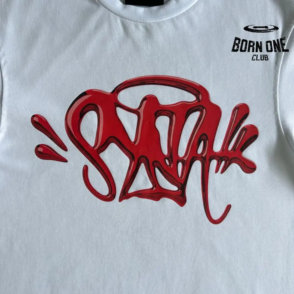 Camiseta Synaworld 'Syna Logo' White/Red