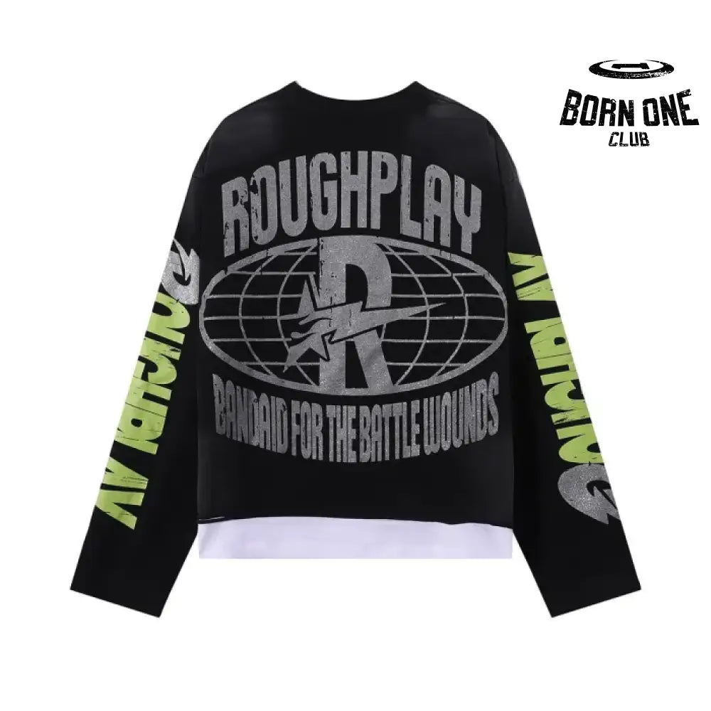Rough Play Camiseta Manga Longa