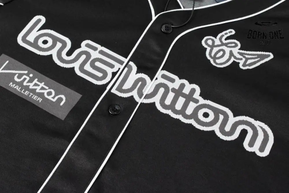 Camiseta Louis Vuitton Baseball Black