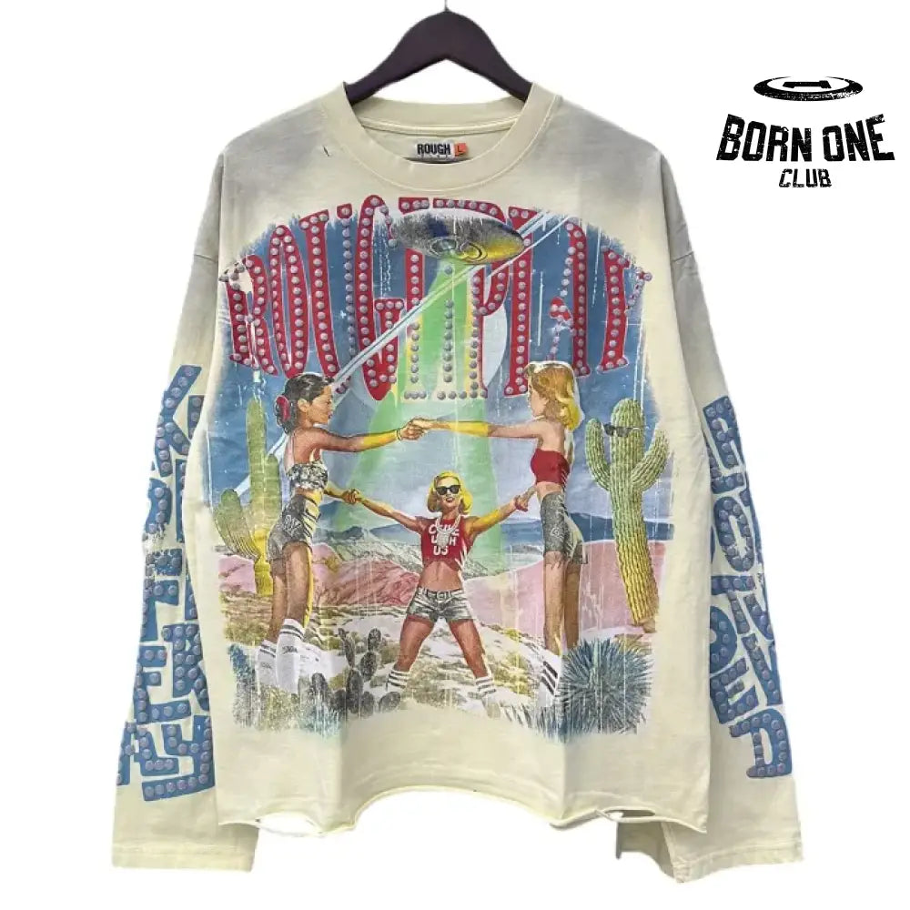 Rough Play Camiseta Manga Longa