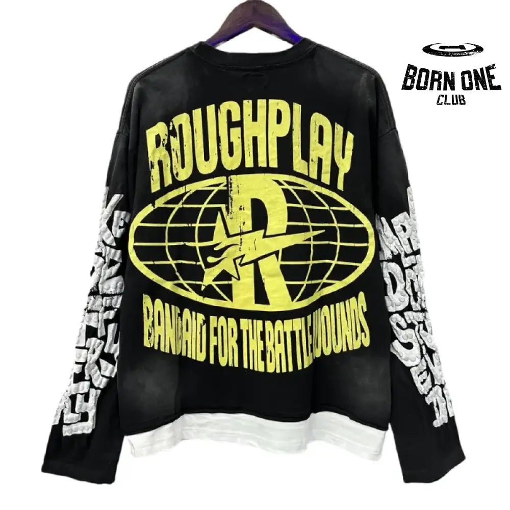 Rough Play Camiseta Manga Longa