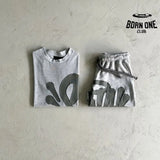 Conjunto Shorts Synaworld Cinza