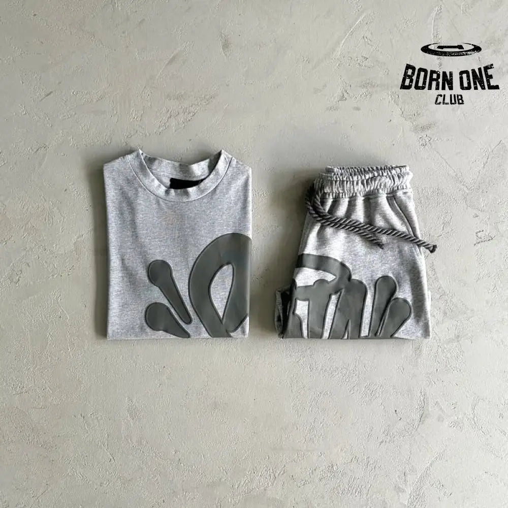 Conjunto Shorts Synaworld Cinza