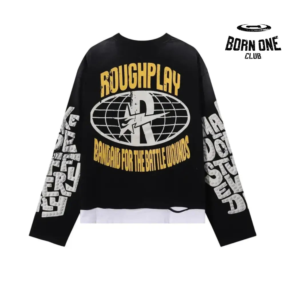 Rough Play Camiseta Manga Longa