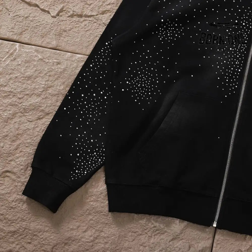 Moletom Vale Forever Sun Custered Zíper Black