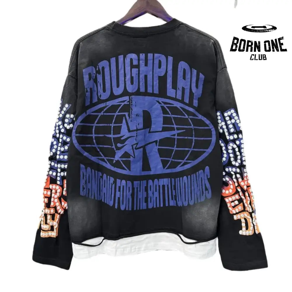 Rough Play Camiseta Manga Longa