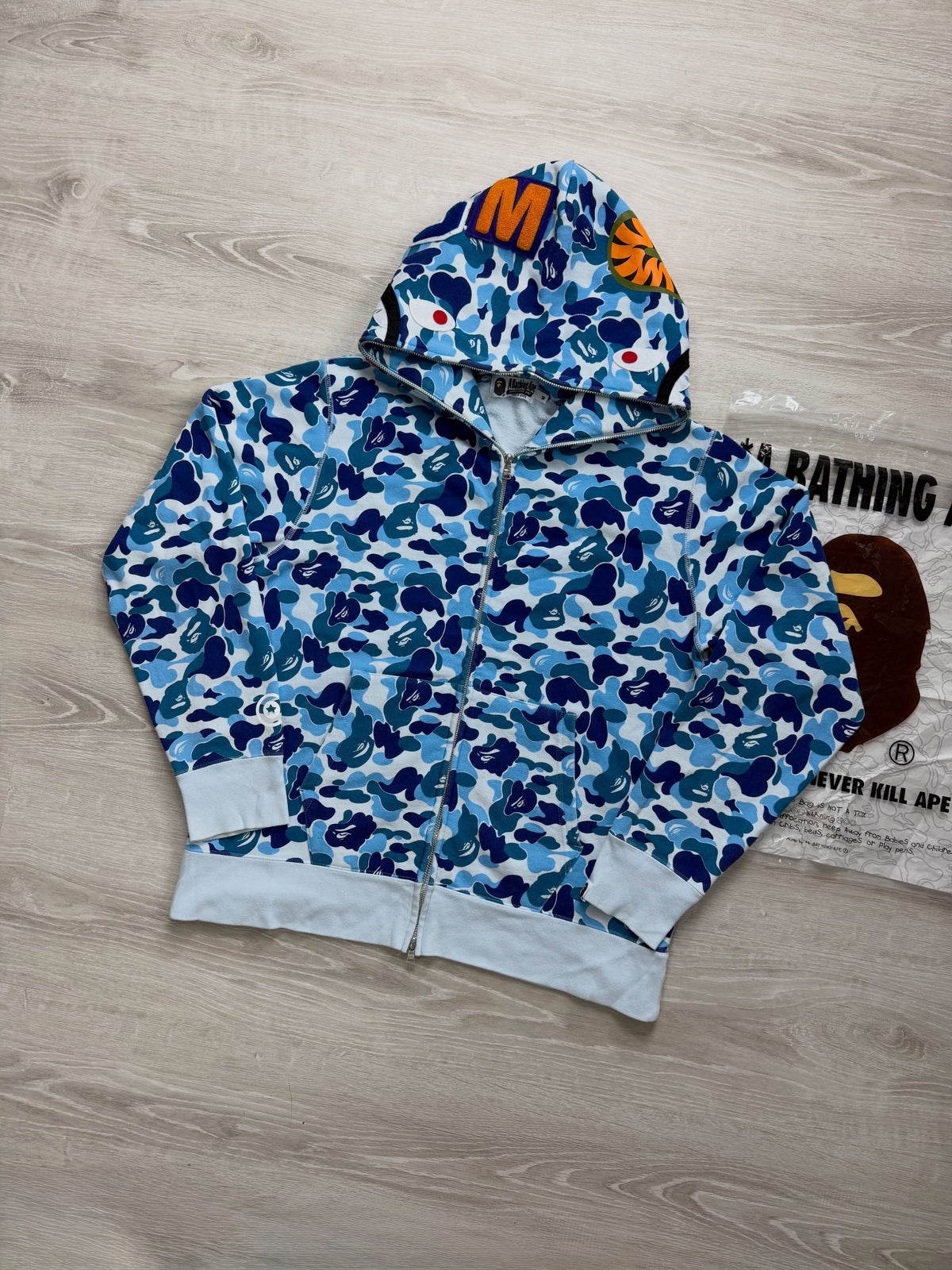 Bape Shark Moletom Zíper