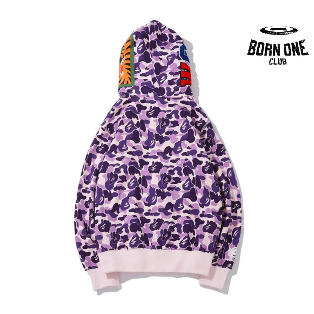 Bape Shark Moletom Zíper