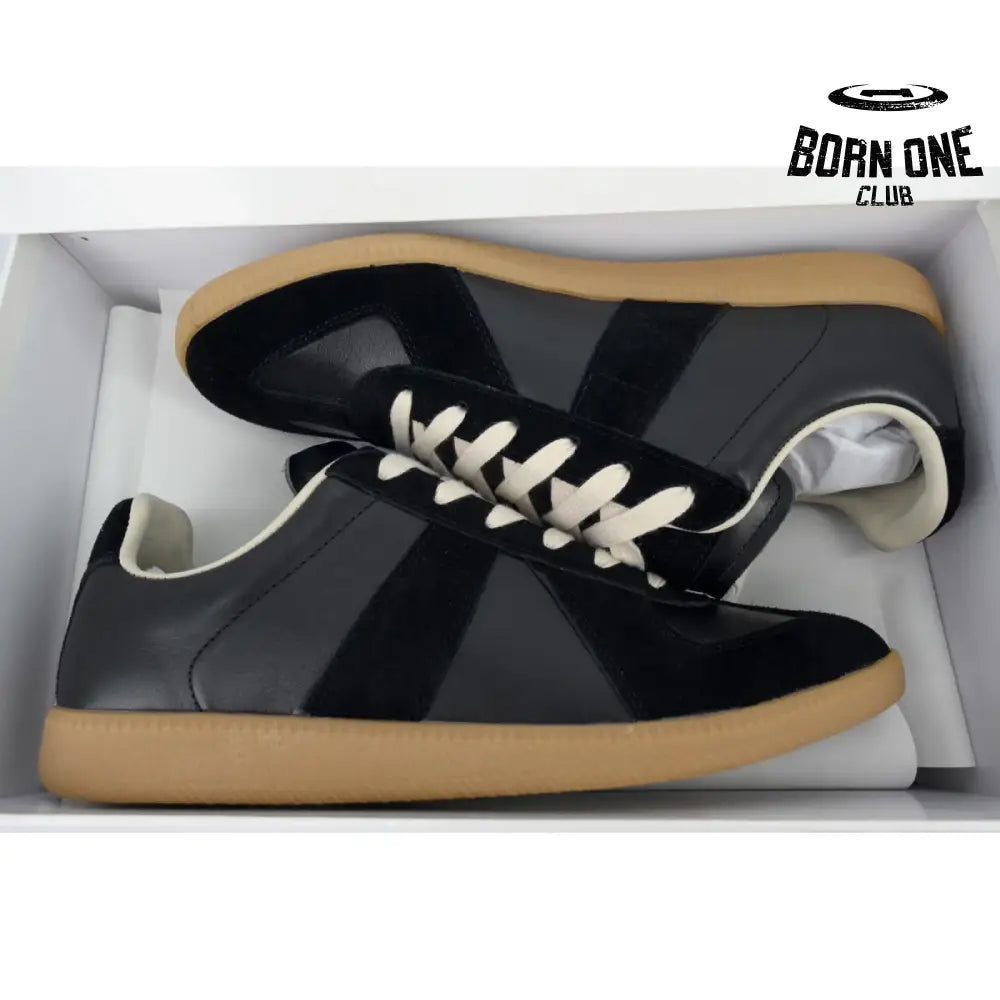 Maison Margiela German Army Trainer Black Gum