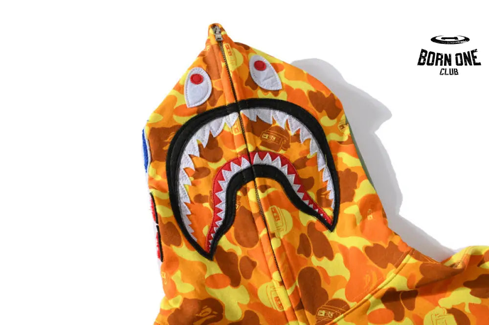 Bape Shark Moletom Zíper