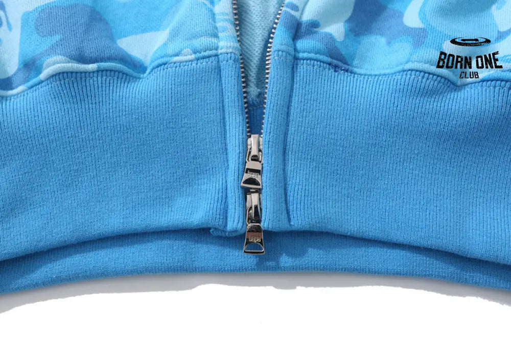 Bape Shark Moletom Zíper
