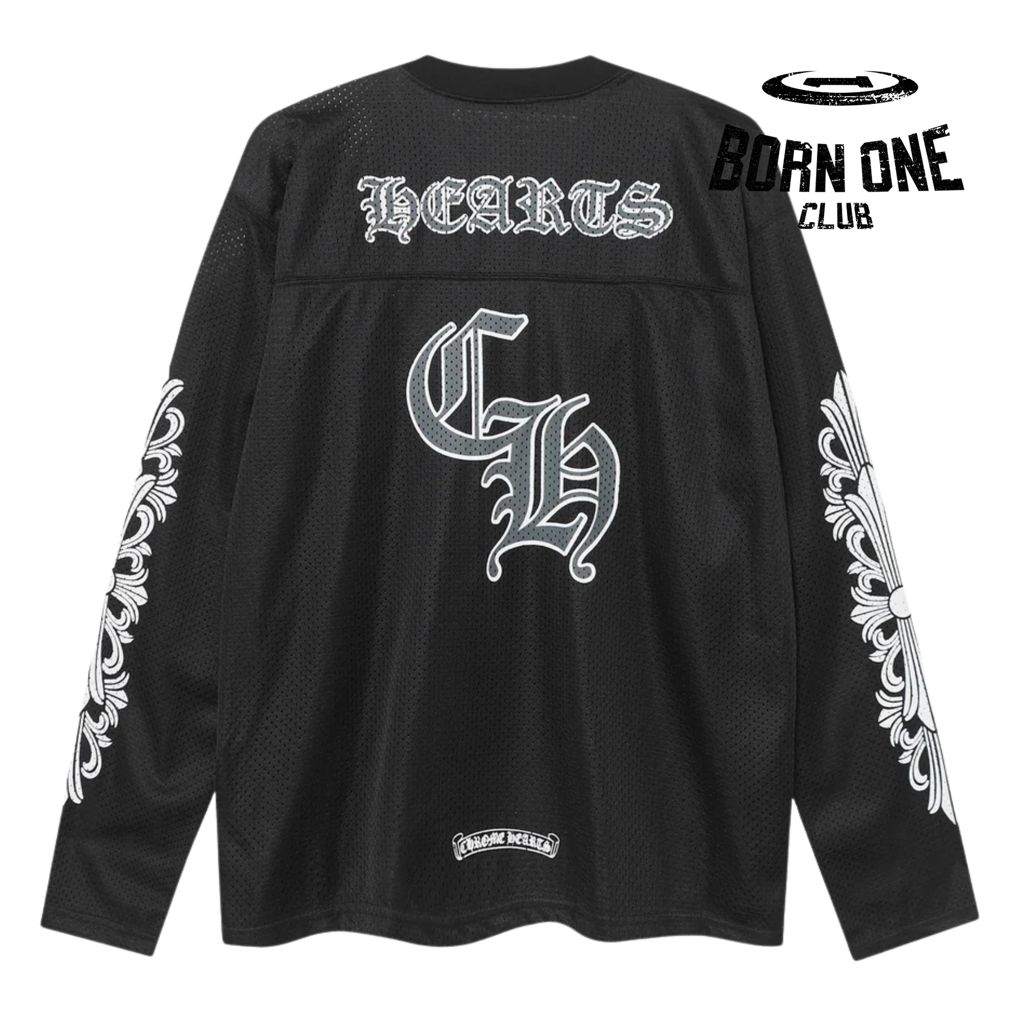 Chrome Hearts Camiseta Jersey Manga Longa