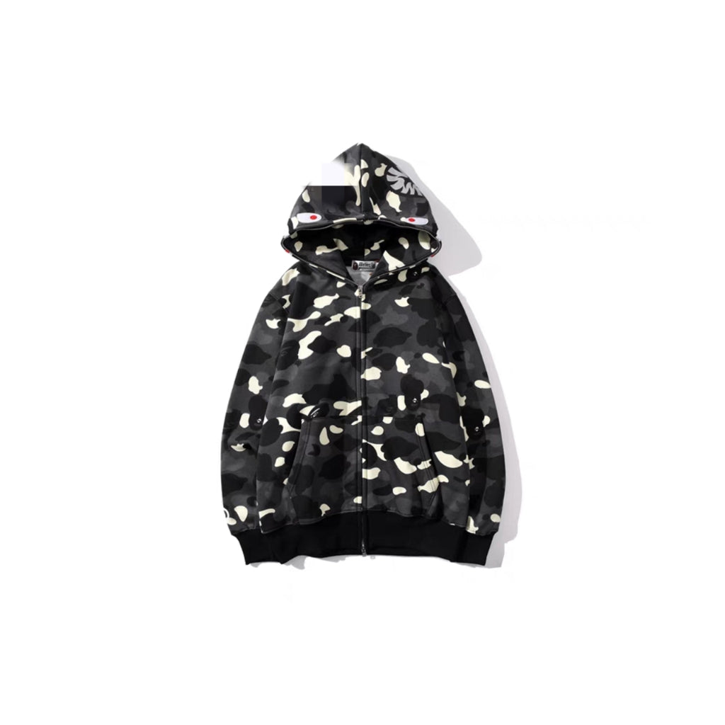 Bape Shark Moletom Zíper