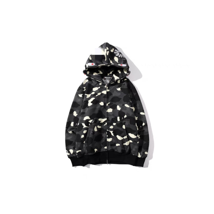 Bape Shark Moletom Zíper