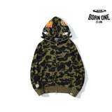 Bape Shark Moletom Zíper