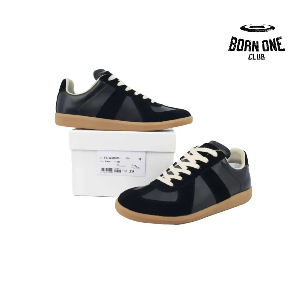 Maison Margiela German Army Trainer Black Gum