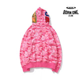 Bape Shark Moletom Zíper