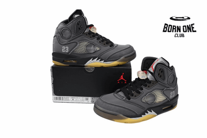 Air Jordan 5 Retro Off-White Black CT8480-001