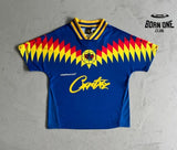 Camiseta Corteiz Futebol Azul