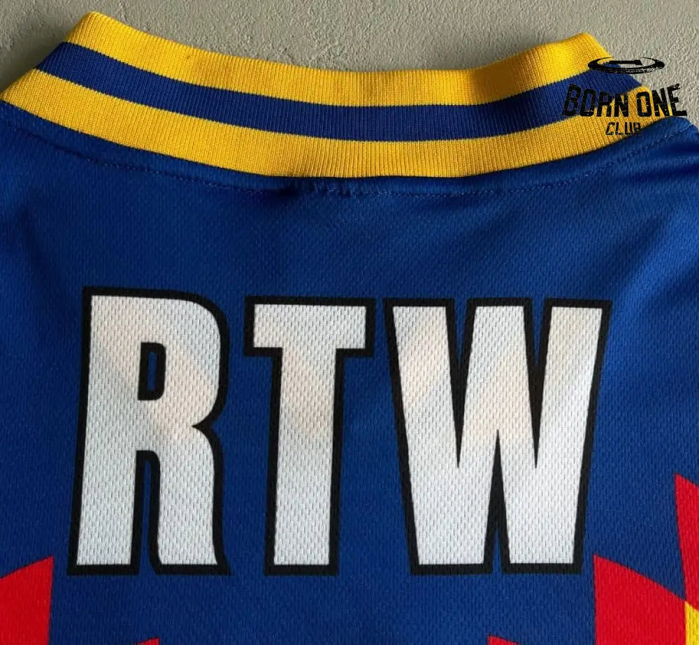 Camiseta Corteiz Futebol Azul