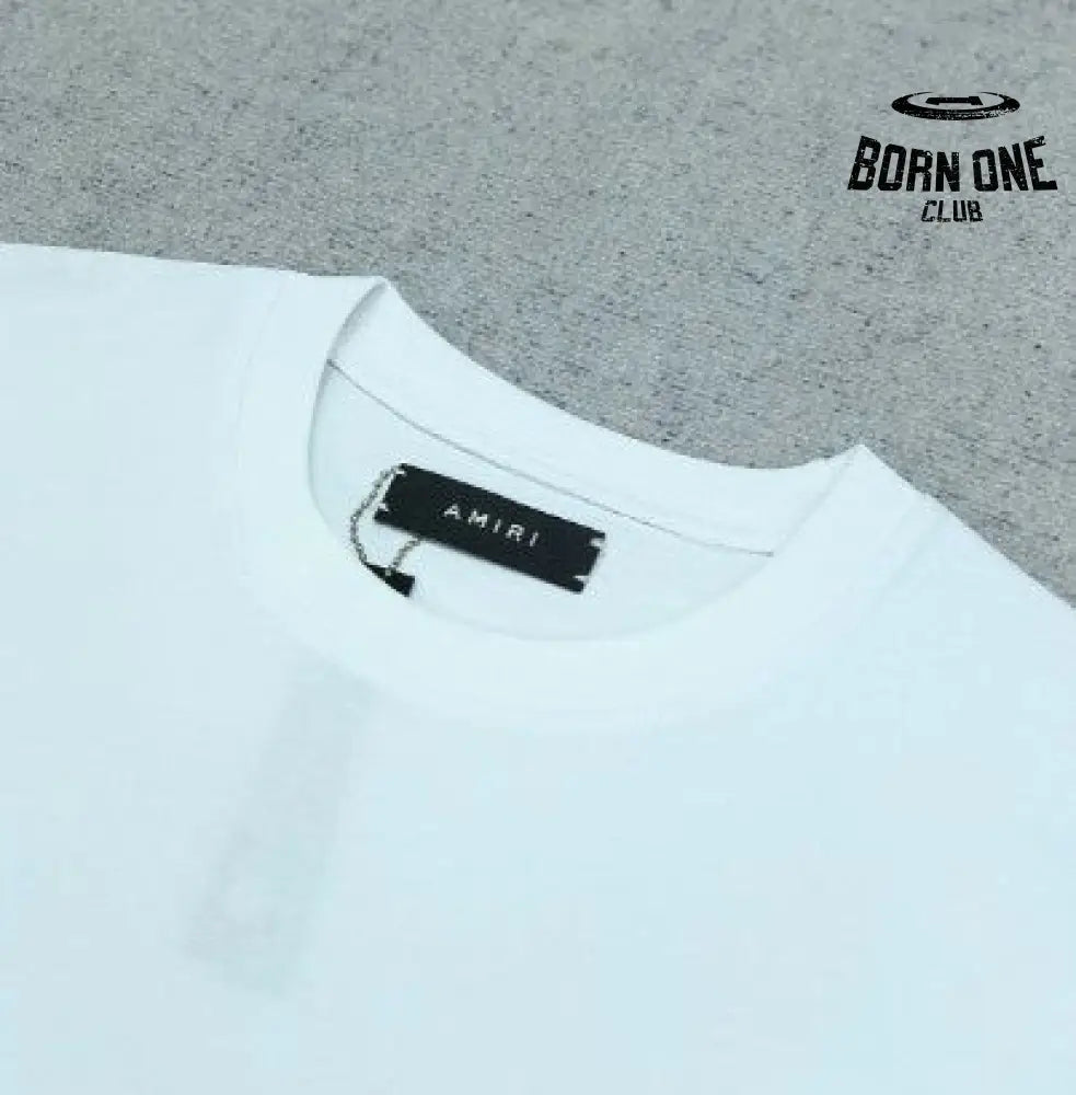 Camiseta Amiri MA Core Logo White