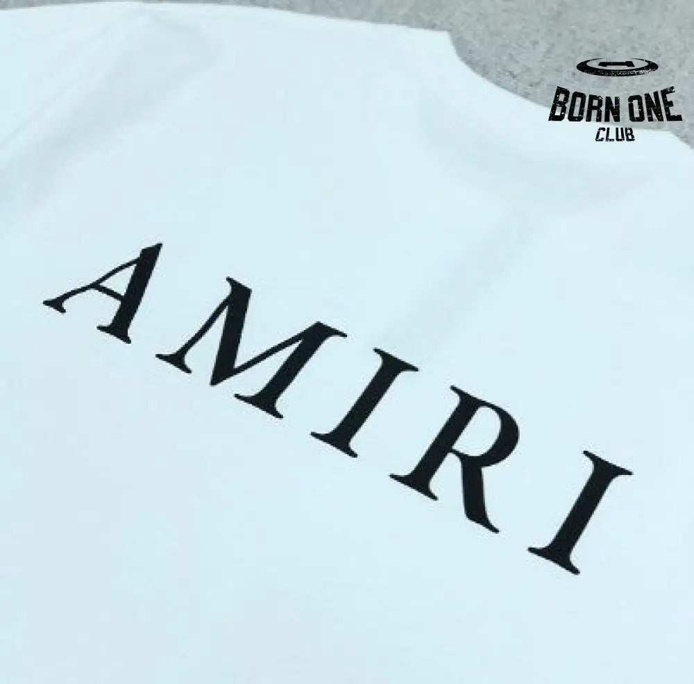 Camiseta Amiri MA Core Logo White