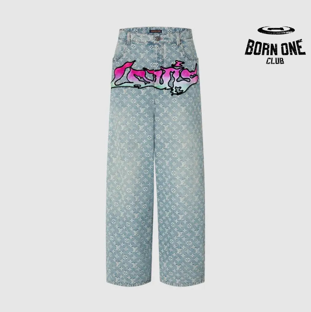 Louis Vuitton Calça Jeans "Indigo"