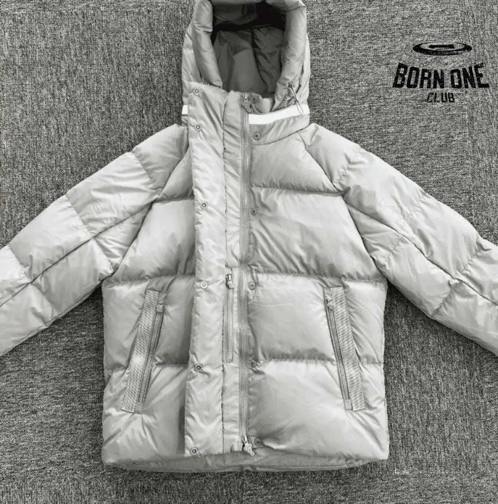 Jaqueta Puffer Synaworld Cinza