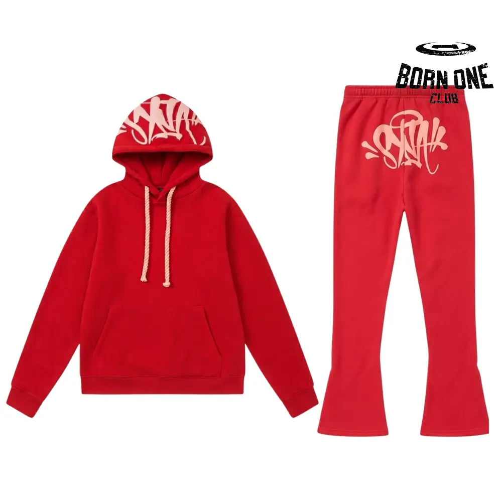 Conjunto Synaworld Logo Red