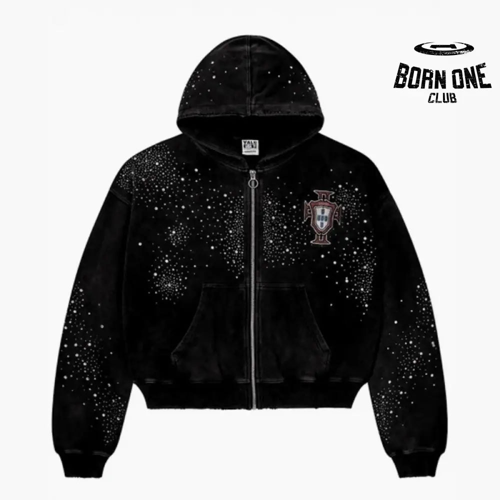 Moletom Vale Forever Sun Custered Zíper Black