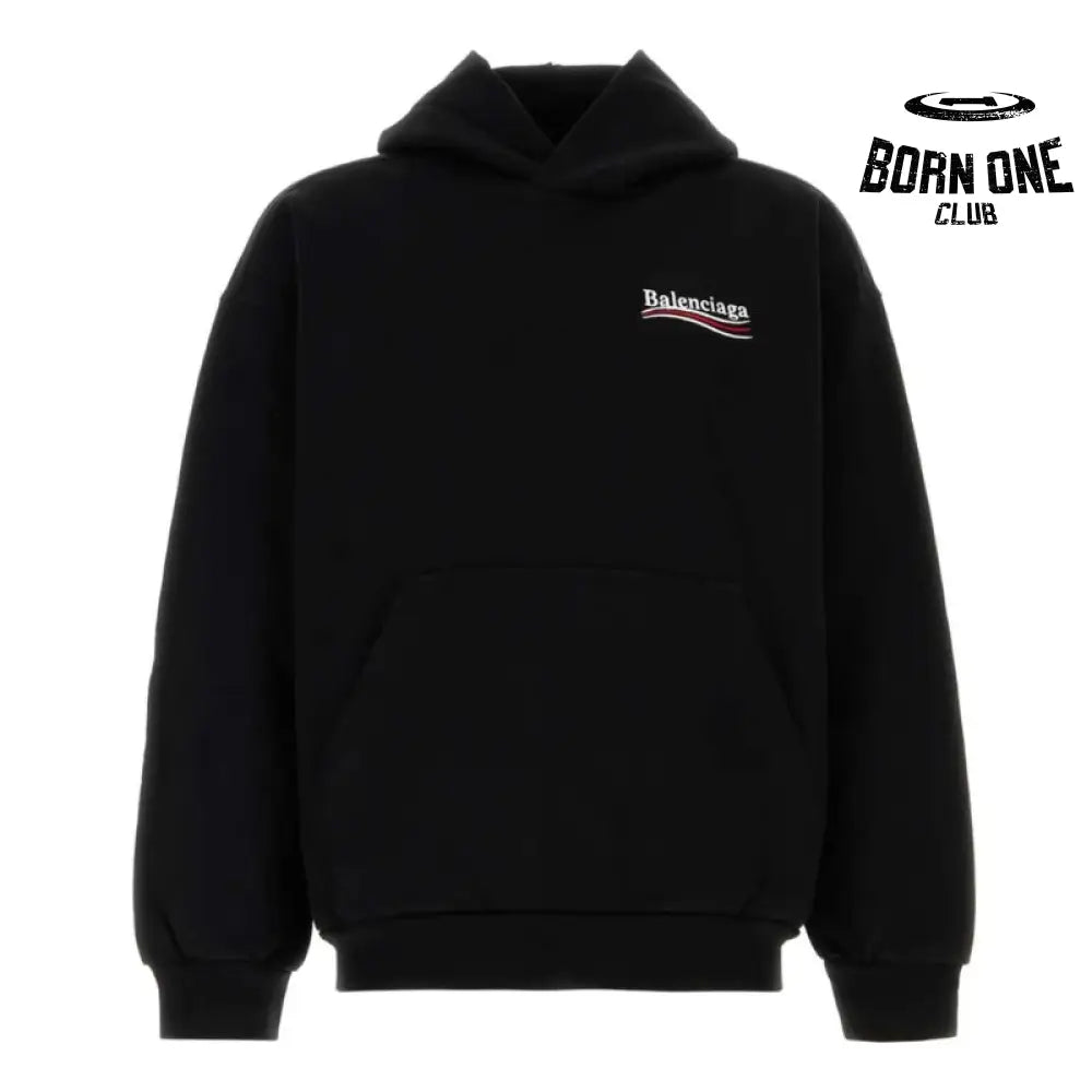 Moletom Balenciaga Political Campaign Fit Black