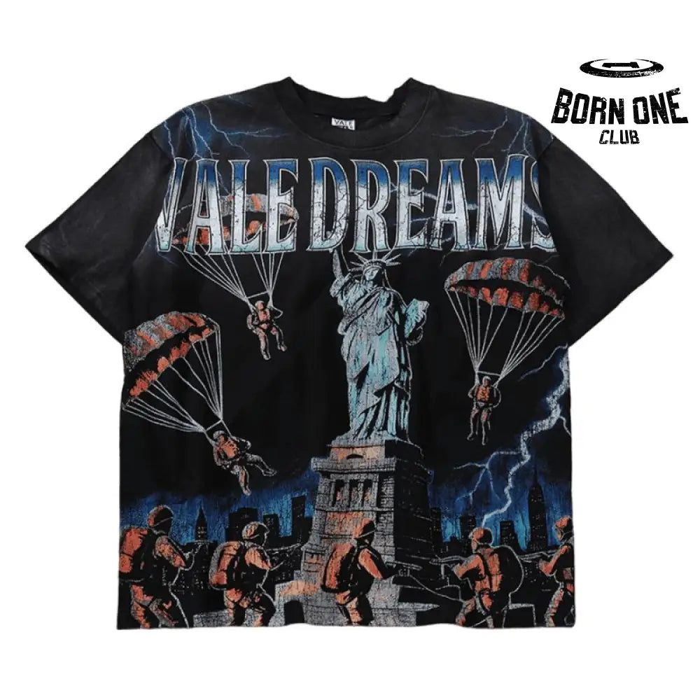 Camiseta Vale Forever NYC Invasion Big Black