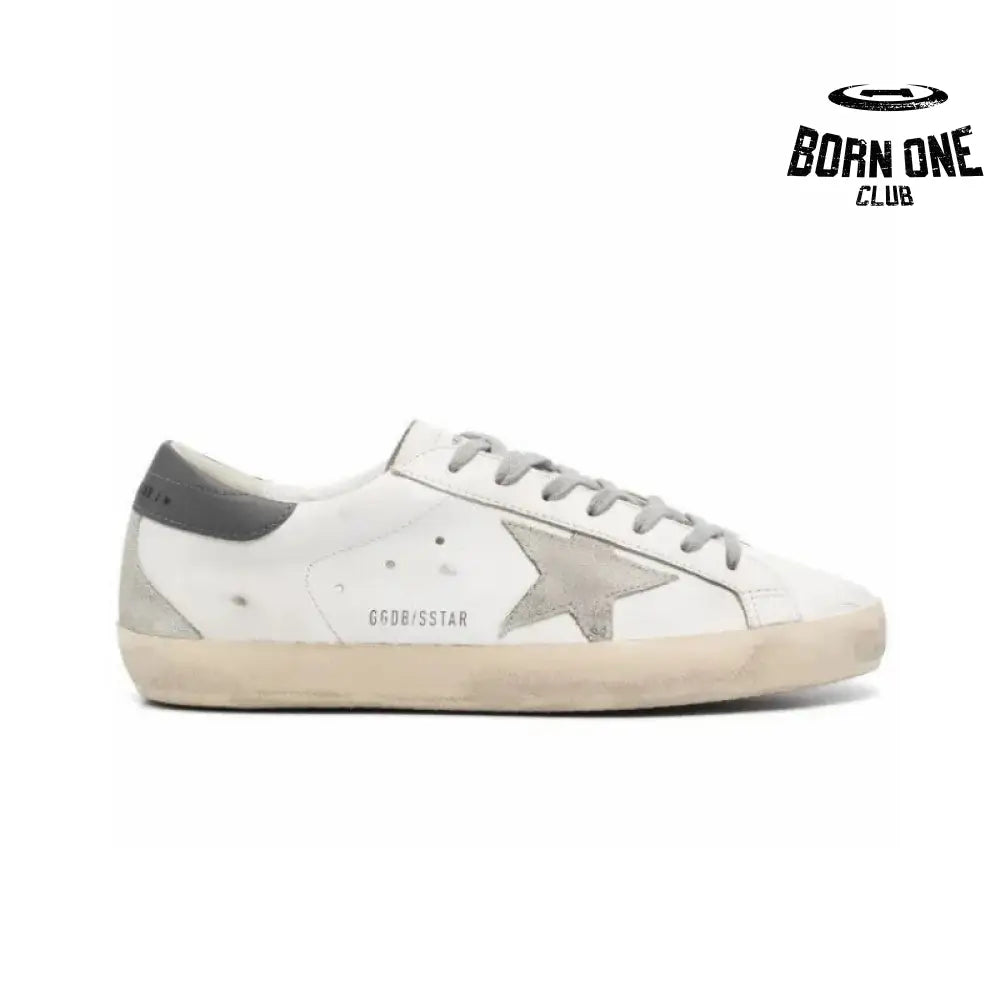 Golden Goose Super-Star White Grey