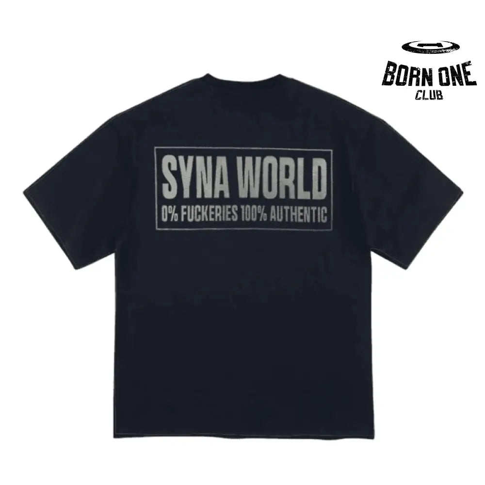 Camiseta Syna World Disclaimer Preta