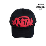 Boné Trucker SynaWorld Black/Red