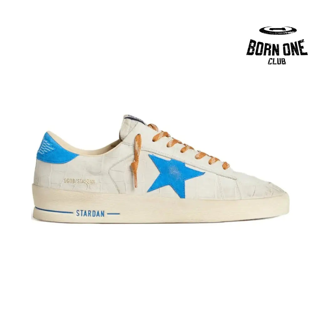 Golden Goose Stardan White Blue