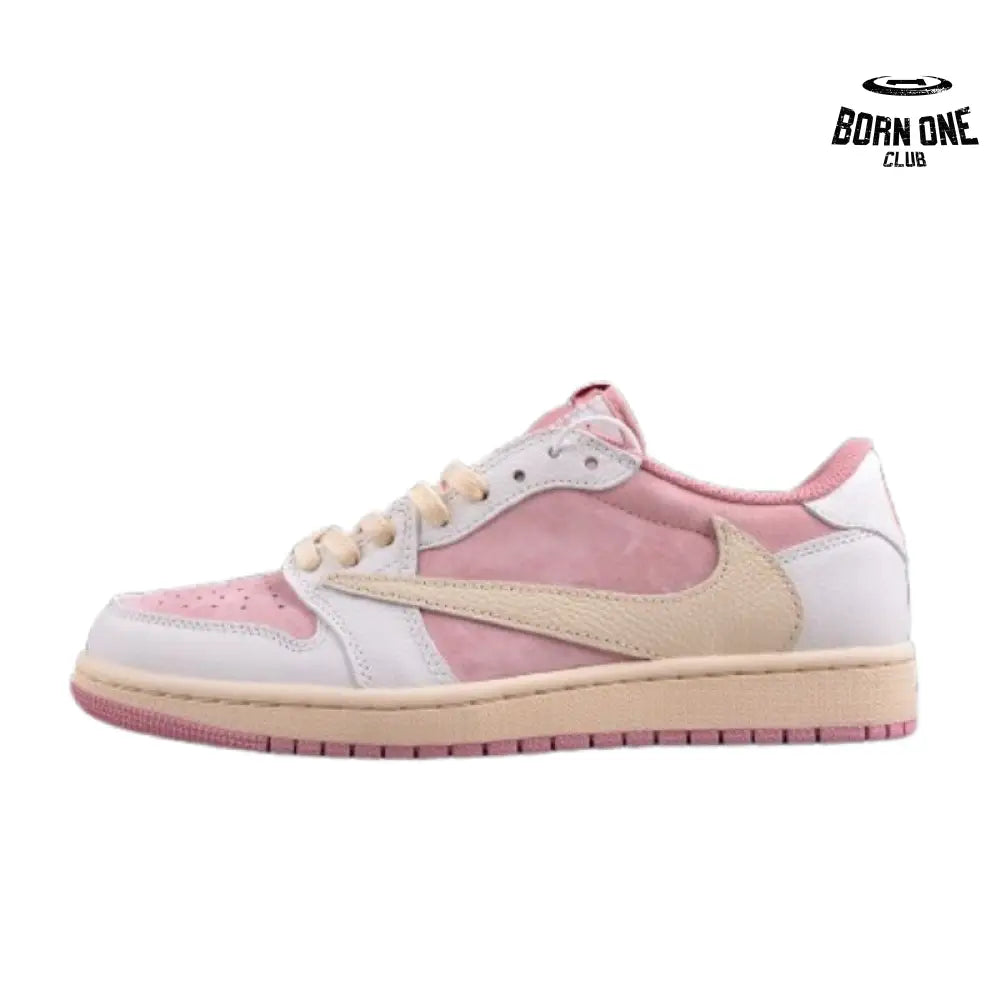 Travis Scott x Air Jordan 1 Low OG Shy Pink