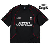 Camiseta Syna World Perforated Perfomance Black Red