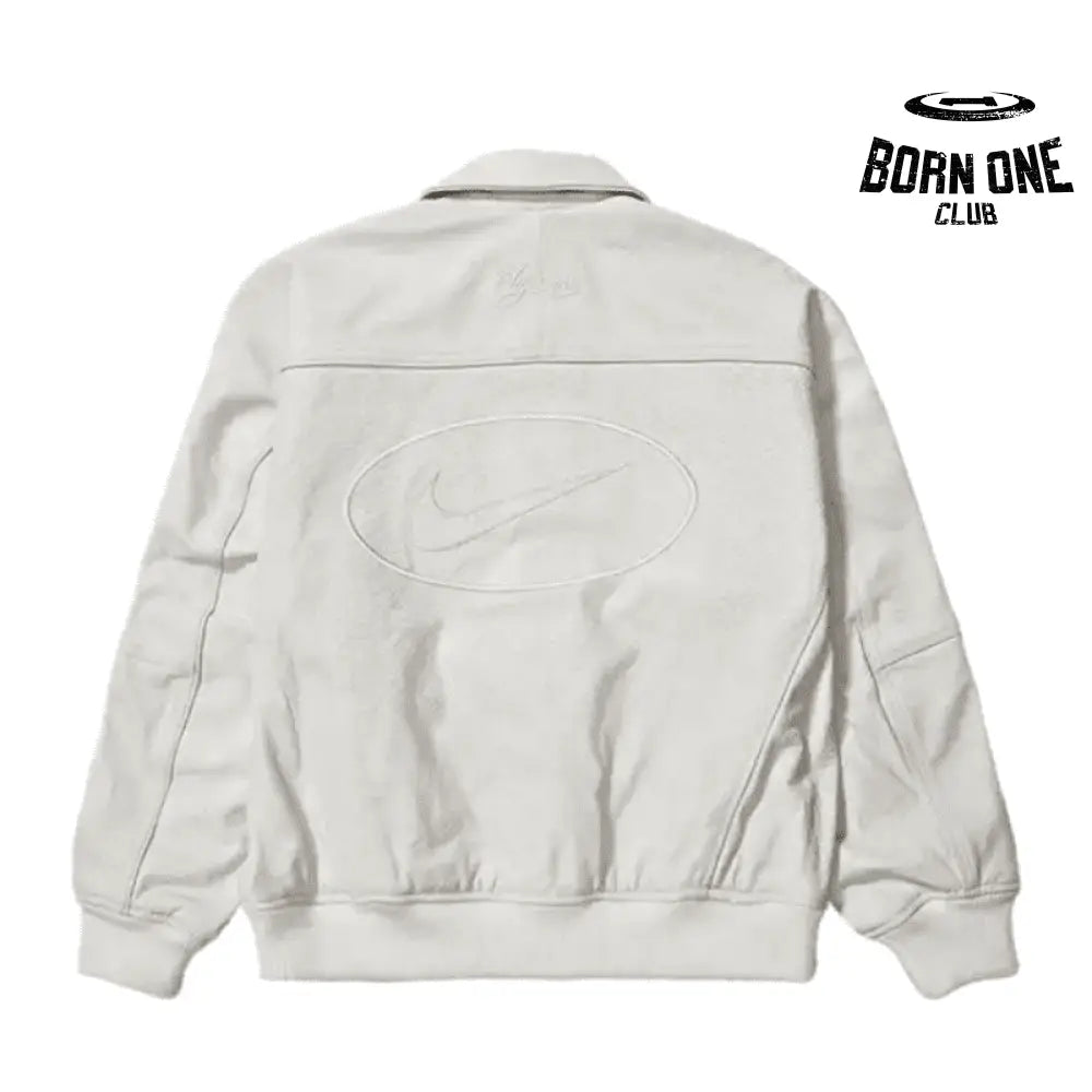 Jaqueta Supreme x Nike Varsity Branca