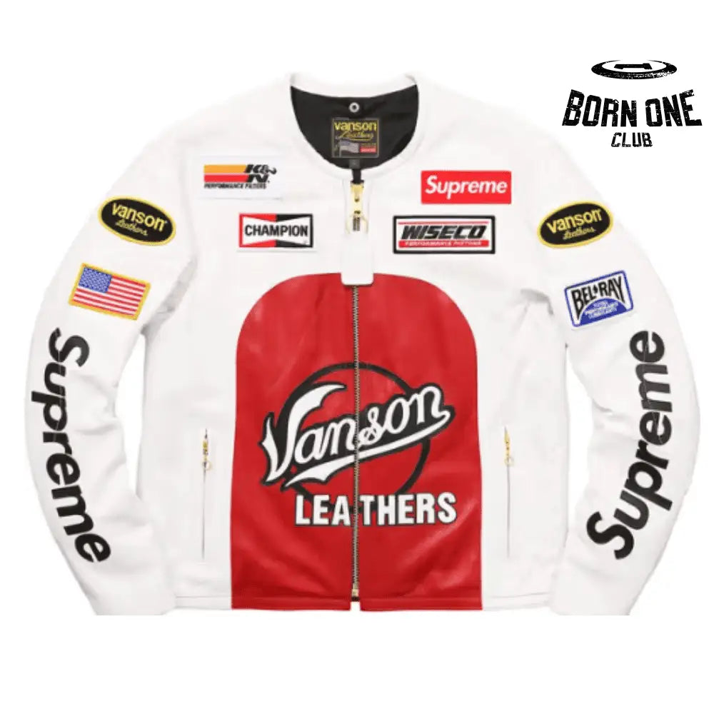 Jaqueta Supreme Leather Star Vanson Biker