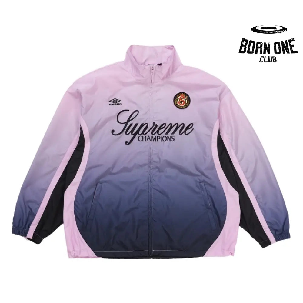 Jaqueta Supreme x Umbro Gradient Track Pink