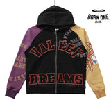 Moletom Vale Forever Crest Zíper Purple/Yellow