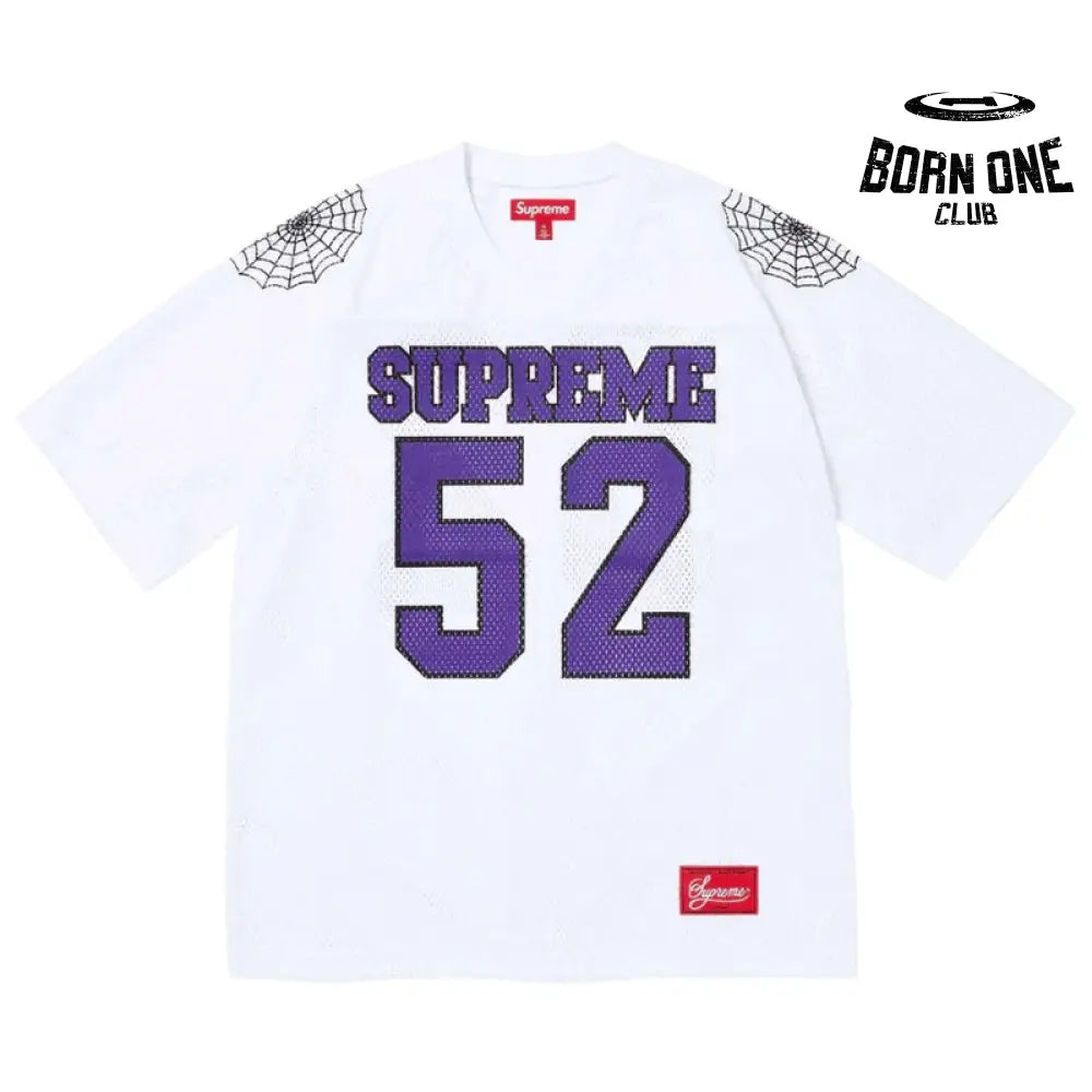 Camiseta Supreme Spiderweb Football White