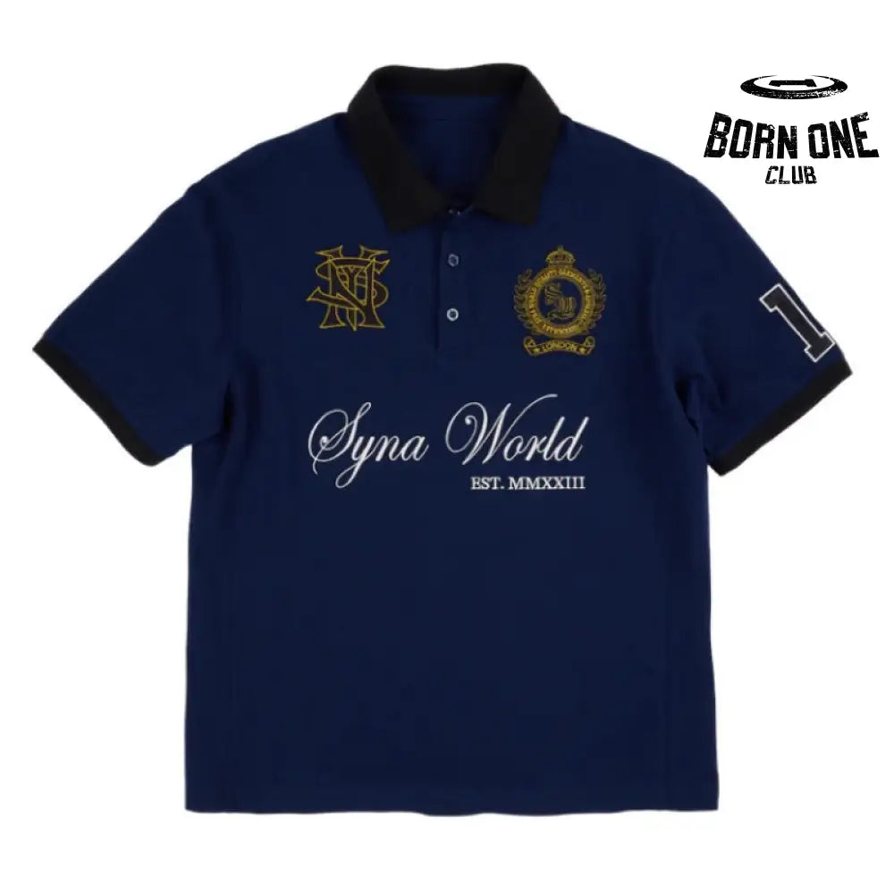 Camiseta Syna World London Polo Azul
