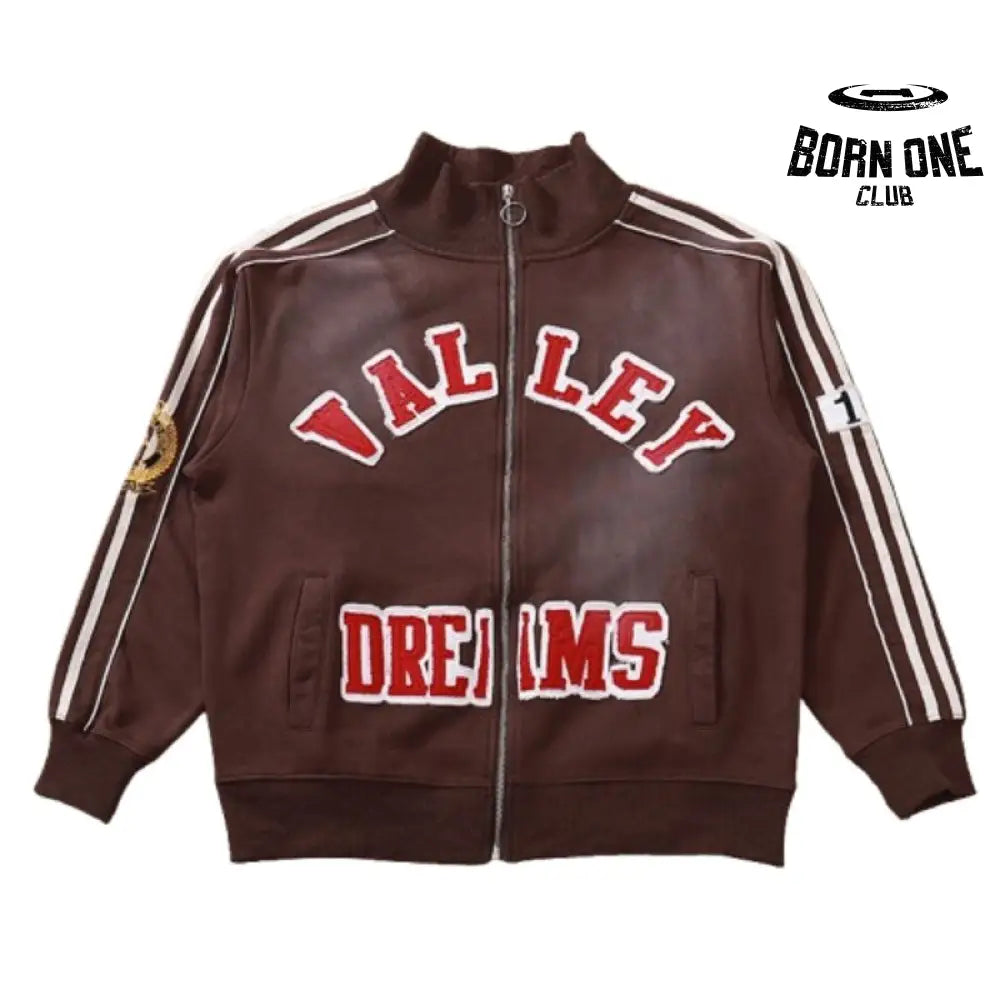 Jaqueta Zíper Vale Forever Olympia Berlin Brown
